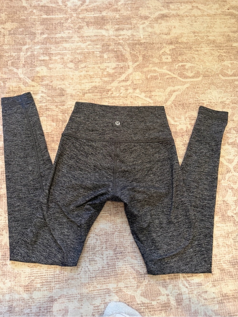 lululemon athletica Gray Heather High-Rise Leggings
